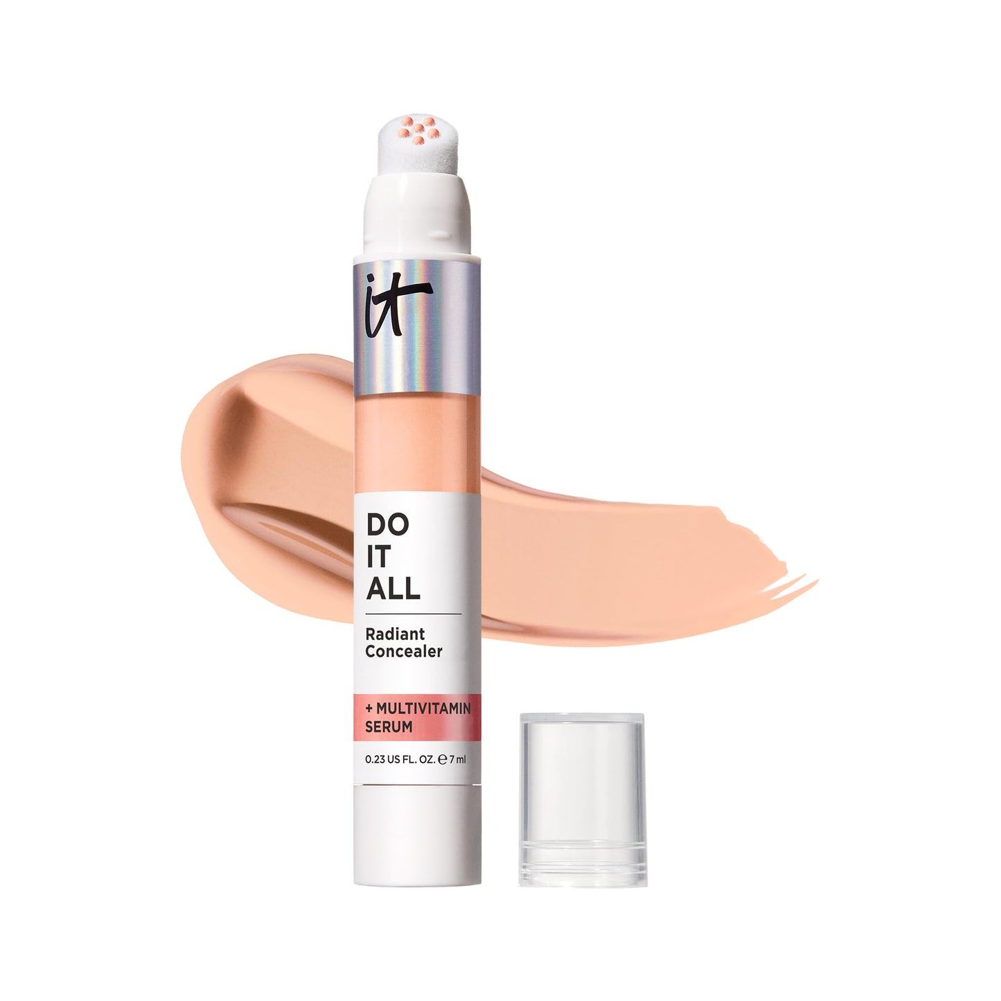IT Cosmetics Do It All Radiant Concealer - Makeup Concealer - Hydrate & Brighten - Creaseless Medium Coverage & Radiant Finish -
