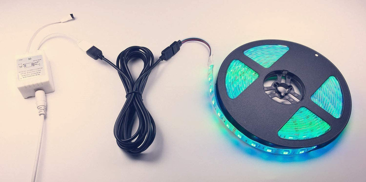 Litaelek 2Pcs 2M 6.6Ft Rgb Led Strip Extension Cable 4 Pin Led Tape Extension Cord Led Ribbon Extension Wire Led Band Extender Quick Connector Cable For Smd 5050 3528 2835 Rgb Led Strip Light  Black