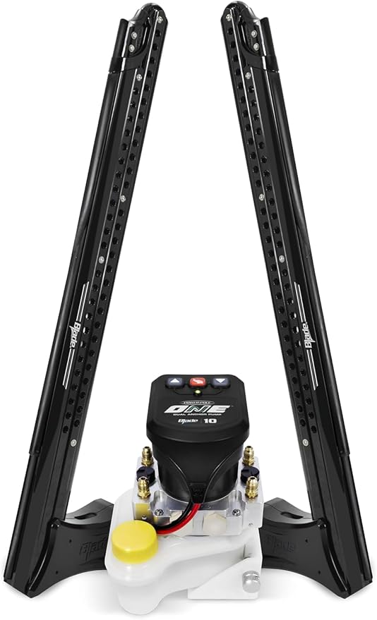 Power-Pole ONE Pump Dual Blade Anchor Kit [8' - Black]