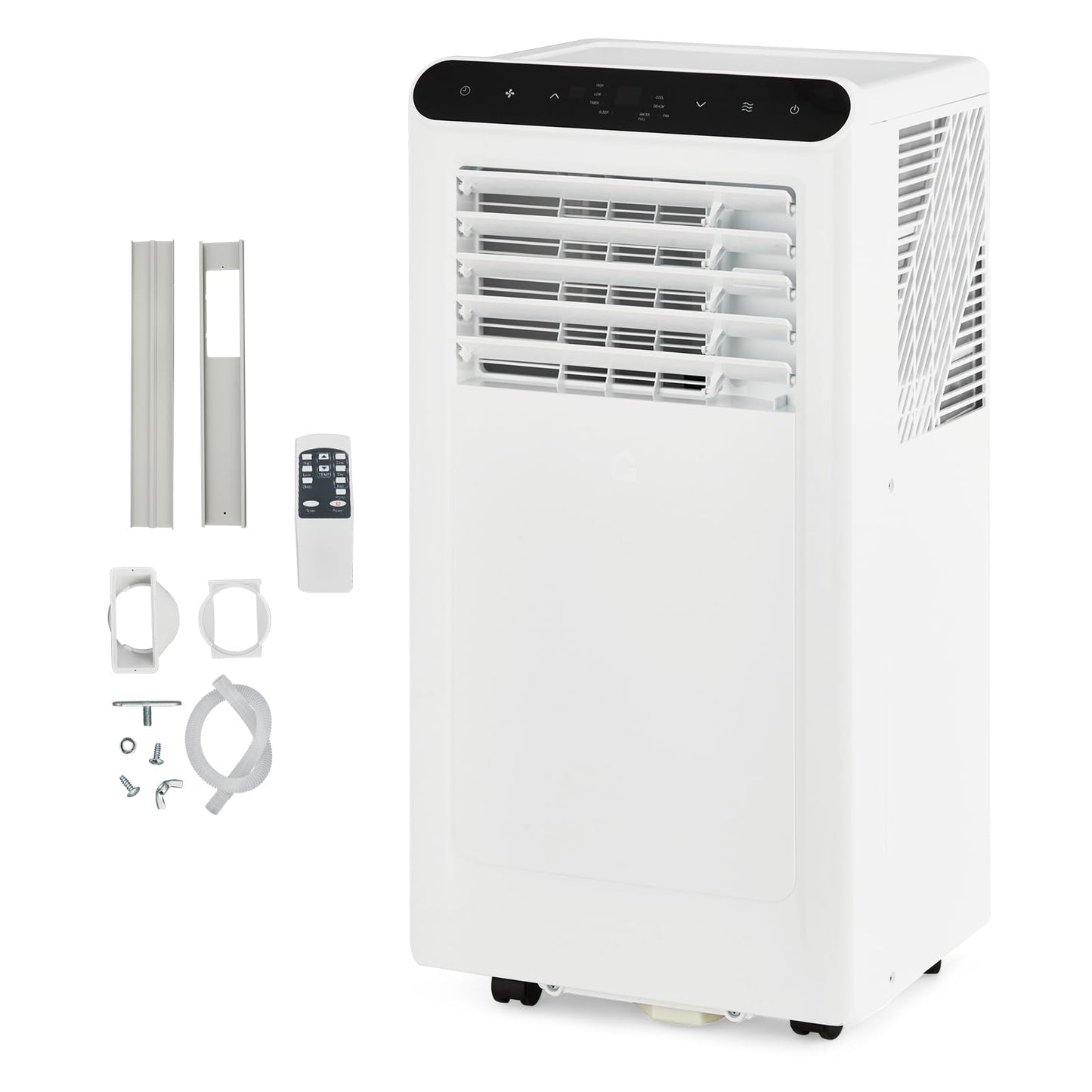 2025 New Model Portable Air Conditioner, 8000 Btu Air Conditioner Cool Up To 350 Sq.Ft, 3-In-1 Ac Unit, Dehumidifier, Fan, Windo