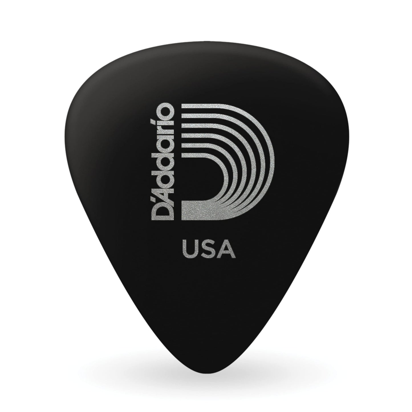 Daddario Accessories Black Celluloid Guitar Picks, 10 Pack, Medium