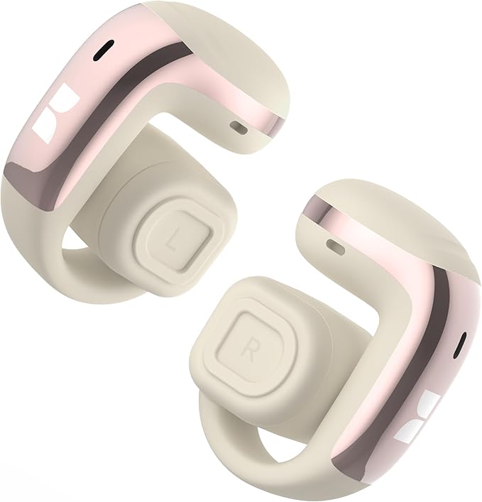 Monster Airclip AC210 Open Ear Headphones, Clip-On Earbuds, Lightweight Comfort, Secure Fit, Crystal-Clear Call, IPX6, 36H...