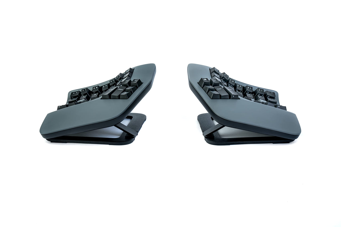 KINESIS Advantage360 Bluetooth Ergonomic Keyboard - Mechanical, Programmable, Contoured, Dark Gray, Model KB360-PRO-GBR