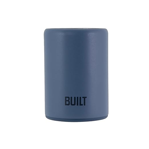BUILT 12 Ounce Double Wall Stainless Steel K2 Can Chiller Pacific Blue