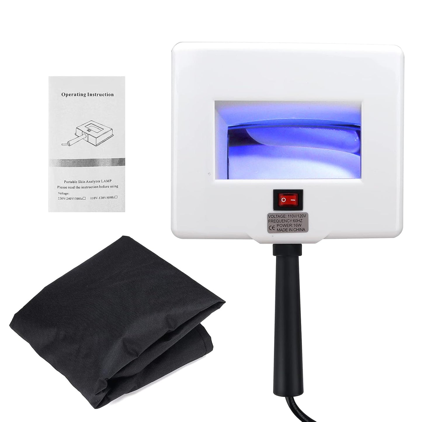 Beauty Star Woods Lamp Skin Analyzer, Professional Esthetician Supplies, Portable SPA Beauty Skin Care Tool