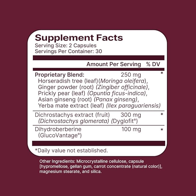 Santo Remedio Berberine, Dietary Supplement, Vegetarian, No Added Sugar, 60 Capsules, 30 Servings.