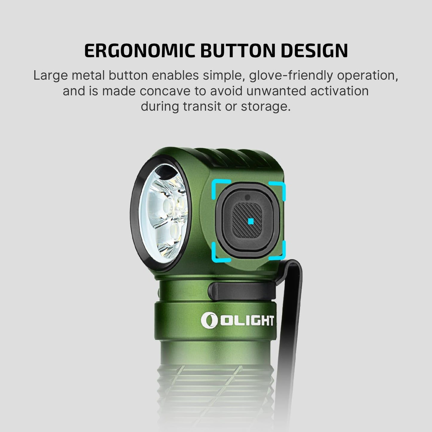 Olight Perun 3 Rechargeable Headlamp Flashlight  3000 Lumens Led Headlight With Red Light  Waterproof Head Lamp With Headband For Outdoor Camping  Hiking  Working (Od Green)