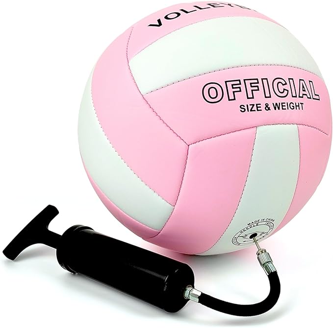 UERMAPTE Official Size 5 Volleyball Thickened Waterproof PU Anti-Burst Design for Indoor Beach and Pool Training for Begin...