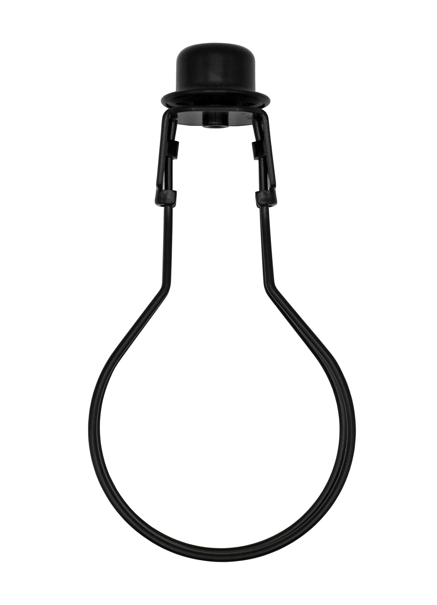 Creative Hobbies® Lamp Shade Clip Adapter, Metal, Black, Model 5801-K & Knob