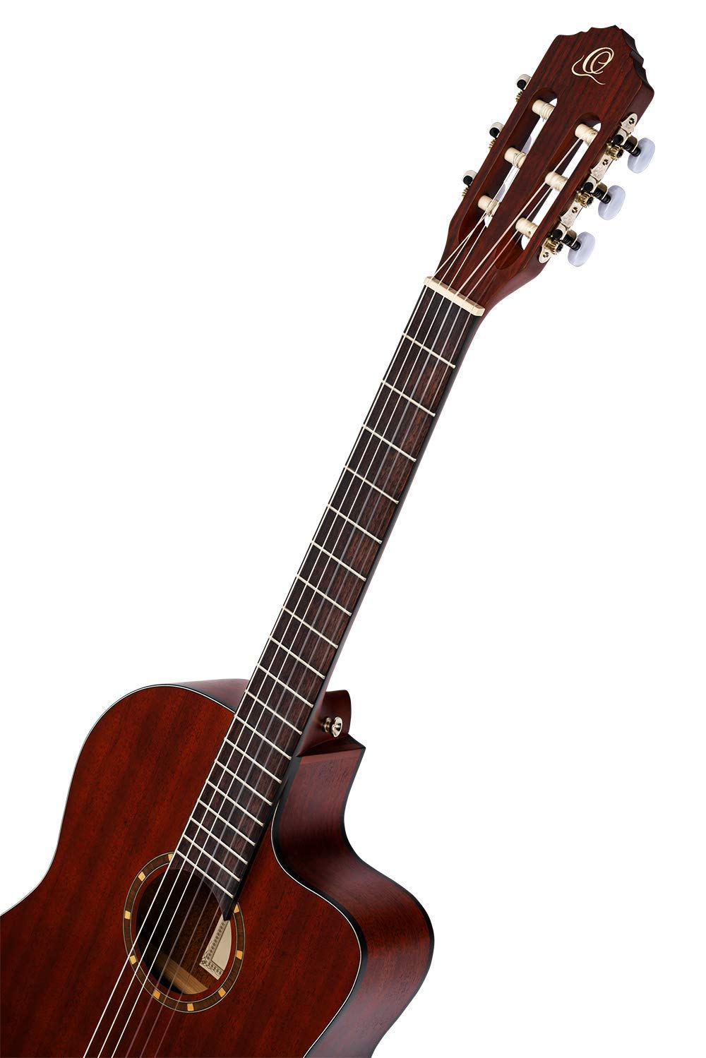 Family Series Thinline Acoustic-Electric Nylon Classical 6-String Guitar W/Bag
