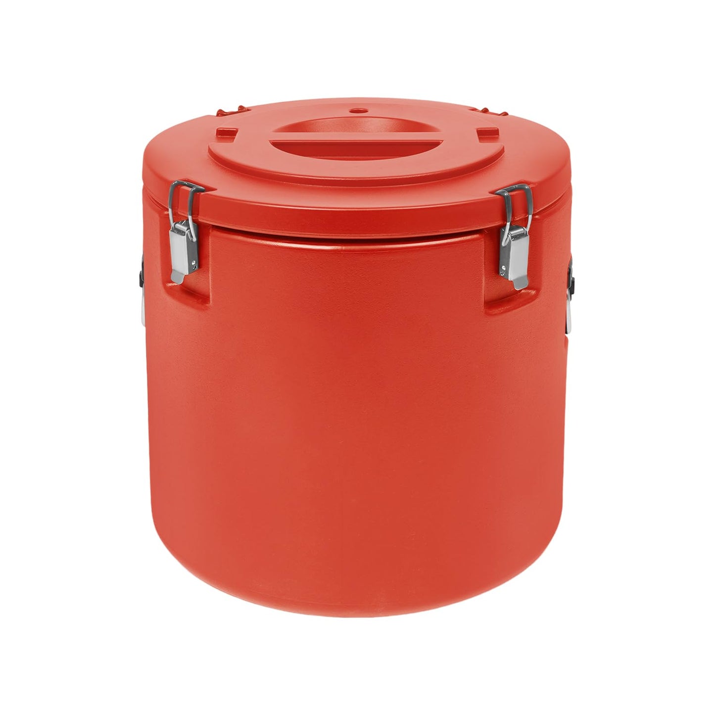 Commercial Insulated Food Container, 53QT/13.2Gal Insulated Soup Container Bucket Commercial Food Warmer Insulation Barrel for Hot or Cold Food for Restaurant, Canteen, Home (Red)