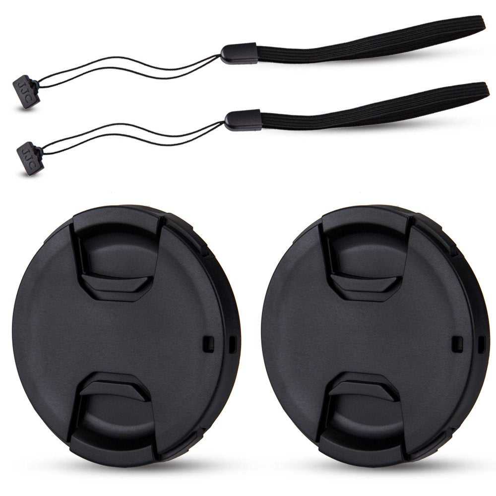 Jjc 2-Pack 77Mm Front Lens Cap Cover With Deluxe Cap Keeper For Canon Rf 14-35Mm F4 L Is Usm, Nikon Z 24-120Mm F4 S, Nikkor Z 28