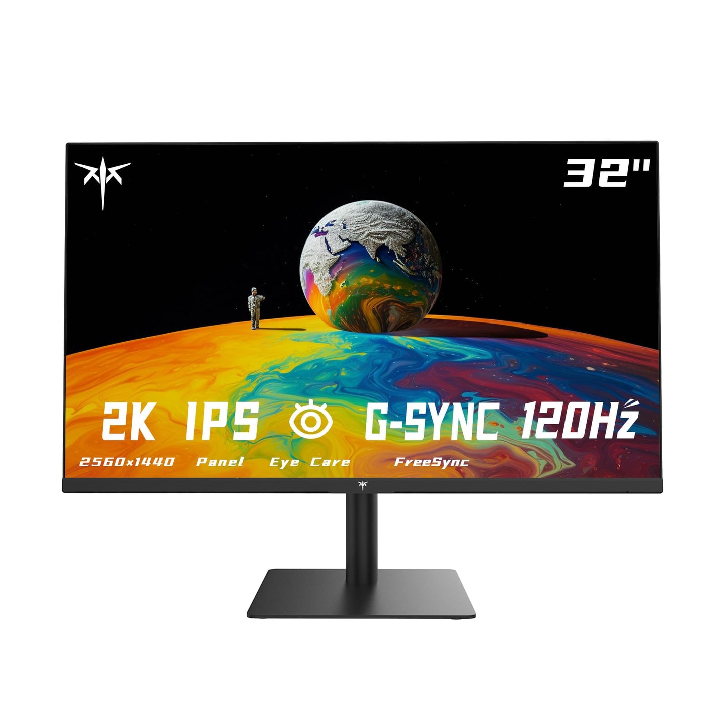 KTC 32 Inch 2K Monitor, 1440P IPS Computer Monitor, 100Hz 120Hz Frameless QHD PC Monitor for Office & Gaming, Eye Care, G-Sync/FreeSync, 109% sRGB, HDR, HDMI/DP, Tilt Adjustable, VESA, H32T13