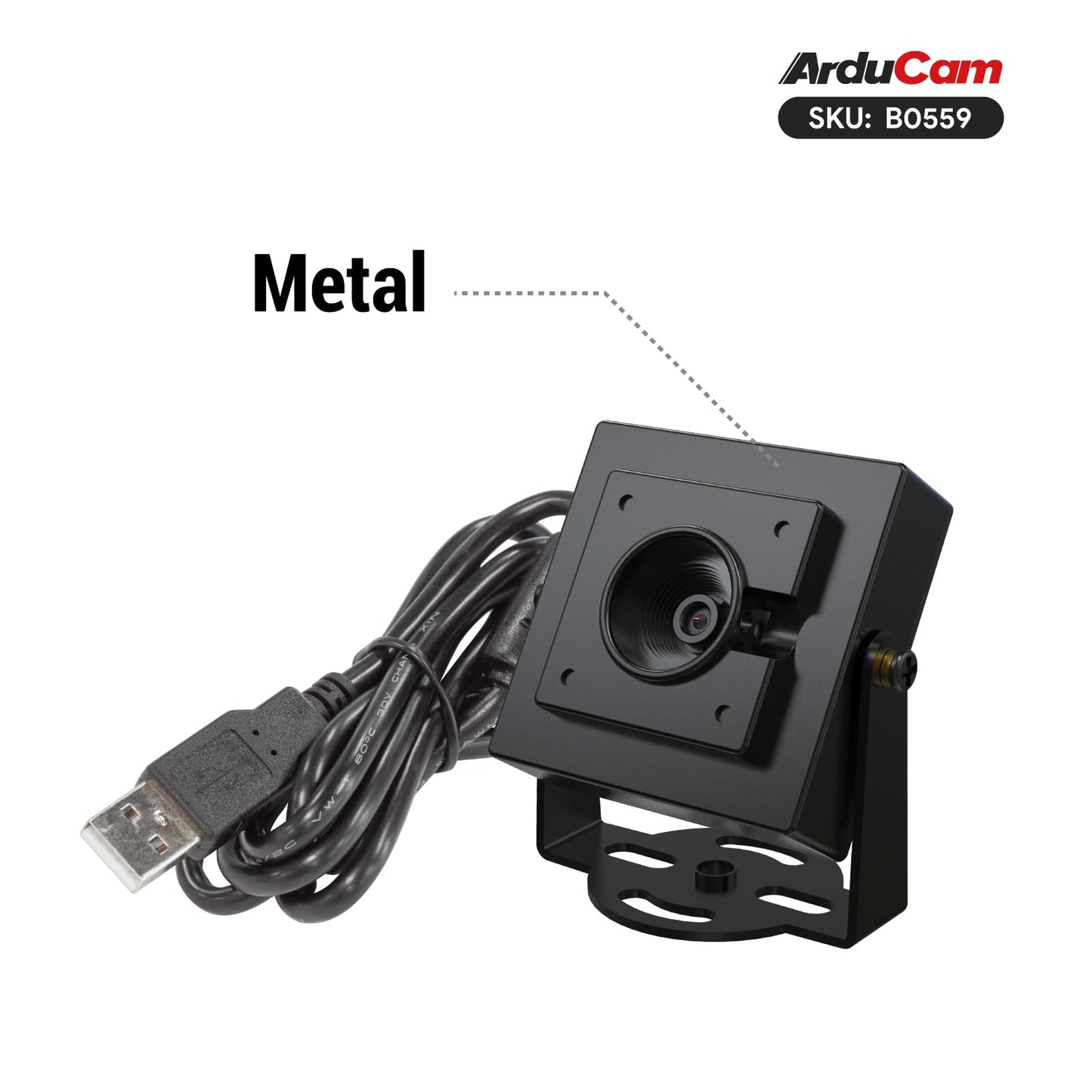 Arducam High Speed USB Camera Module, 1080P/100fps, 720P/180fps, 480P/360fps, Autofocus Lightburn Camera for Windows, Linux