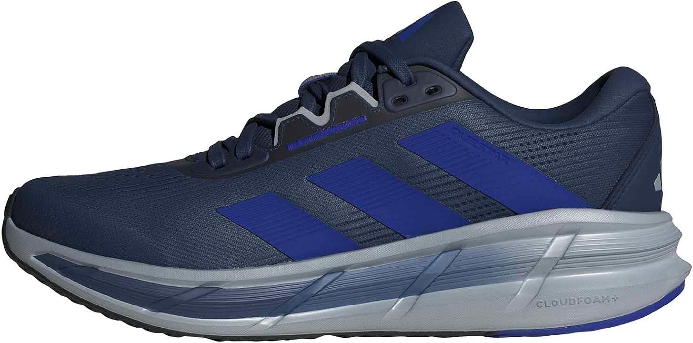 Adidas Men's Questar 3 Running, Indigo/Lucid Blue/Halo Silver, 10.5