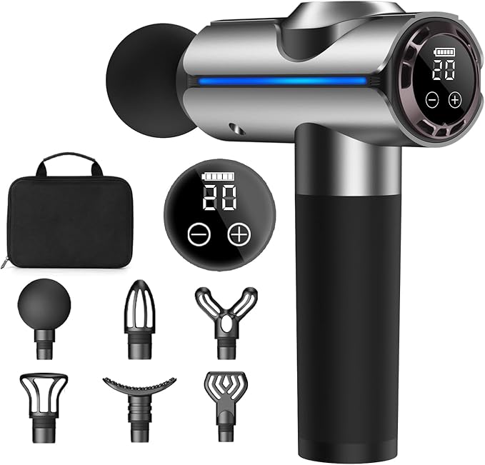 ZEOEZHBI Christmas Gift for Women/Men/Dad/Mom, Percussion Massage Gun, Deep Tissue Back Massage for Athletes for Pain Reli...