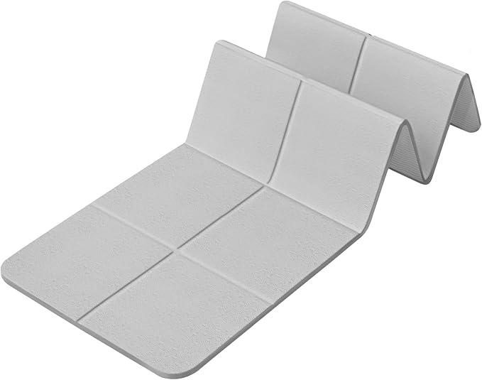 Foldable Yoga Mat for Travel 72"x 32"x 0.32"Inch, 8mm Thick Folding Exercise Mat, Outdoor Non-slip Pilates Mat for Women &...