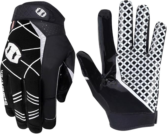 Seibertron Pro 3.0 Elite Ultra-Stick Sports Receiver Glove Football Gloves Youth and Adult