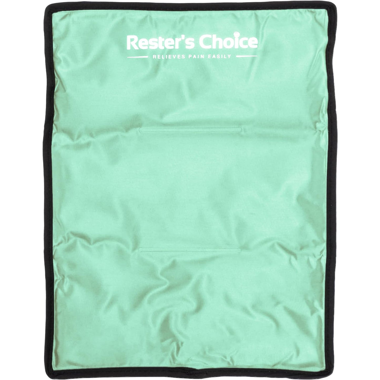 Ice Pack for Injuries Reusable, Soft Gel Flexible - (Large: 11"x14.5") for Hip, Shoulder, Knee, Back - Comfy Cold Pack Compress for Swelling, Bruises, Surgery (Mint-Green, 1 Pack)