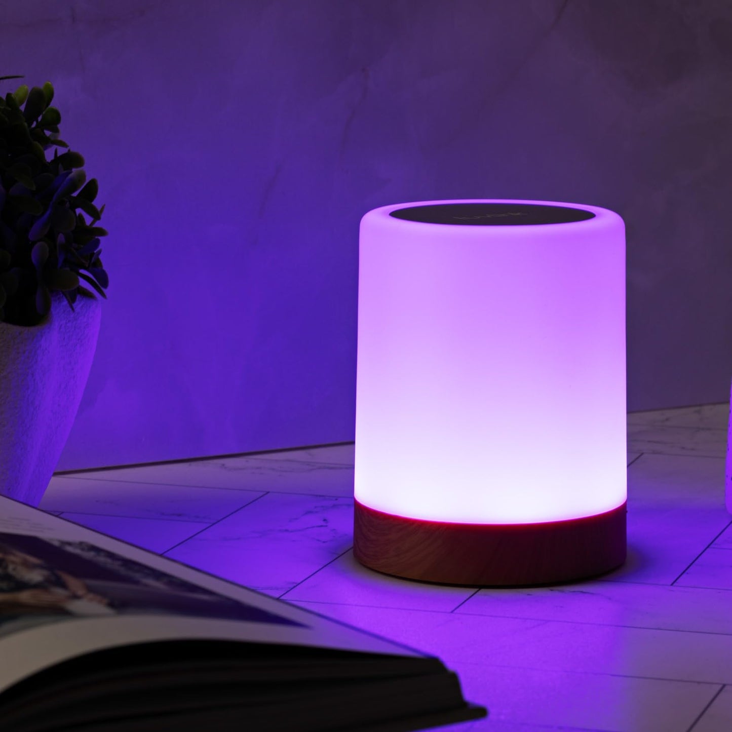 Friendship Lamps By Luvlink - No Subscription Wifi Touch Lamp For Long Distance Relationships  Couples  Friends & Family - Gift Ready (Single)