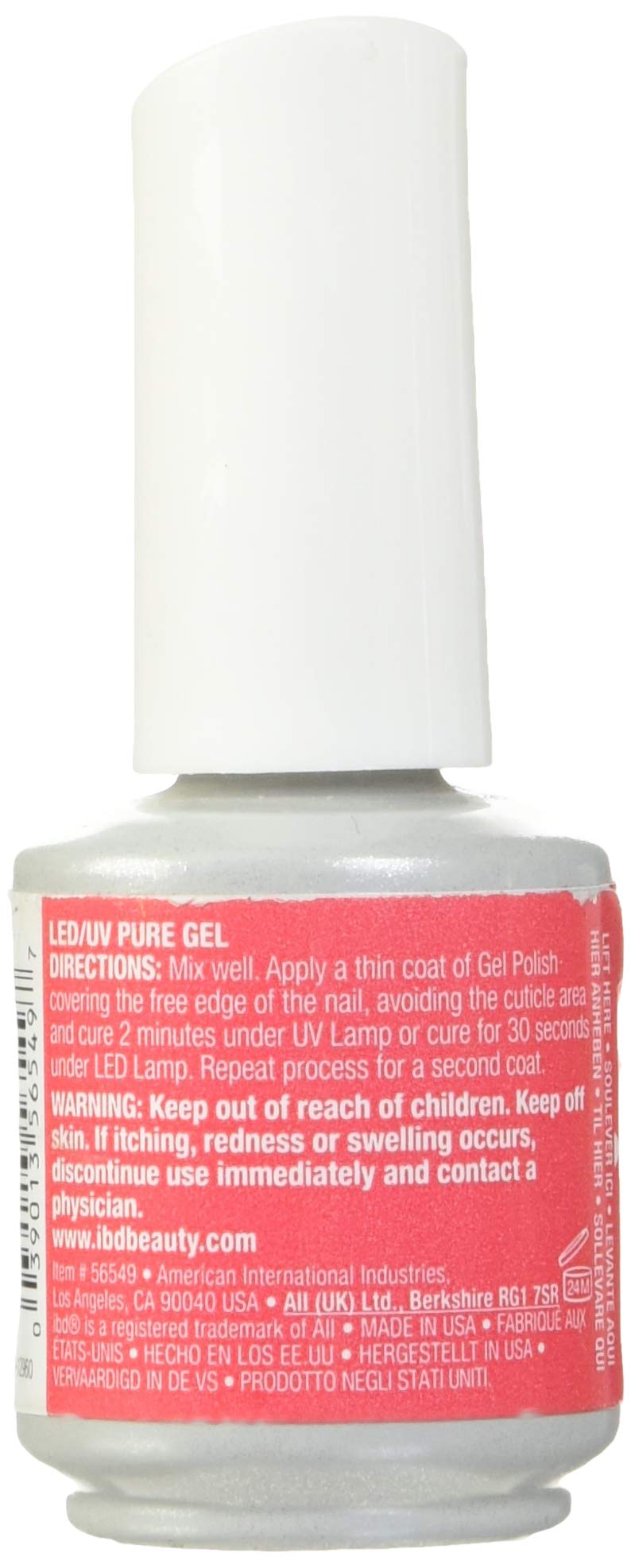 IBD Just Gel Nail Polish, She's Blushing, 0.5 Fluid Ounce