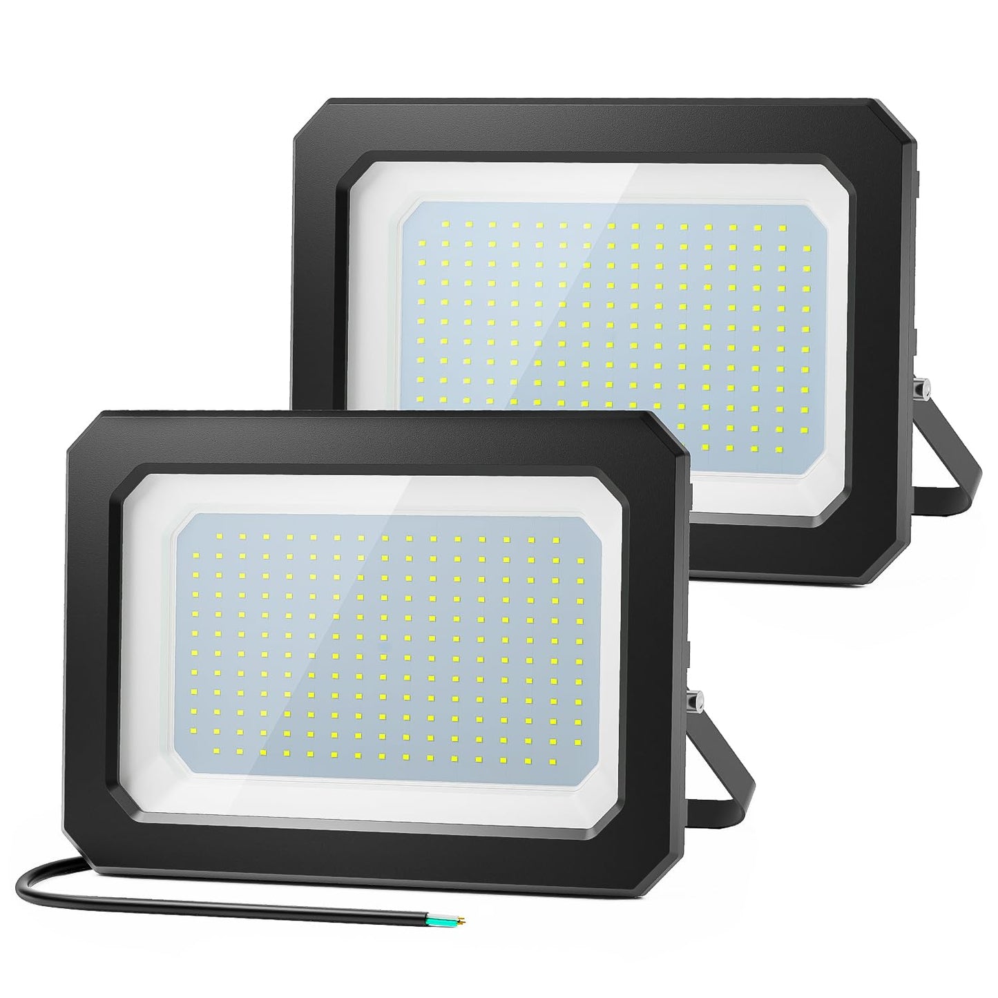 Ustellar 200W Led Flood Lights - 36000Lm, Ip66 Waterproof, Daylight White, Hard Wire, Model Ut888620 For Outdoor Security & Lighting