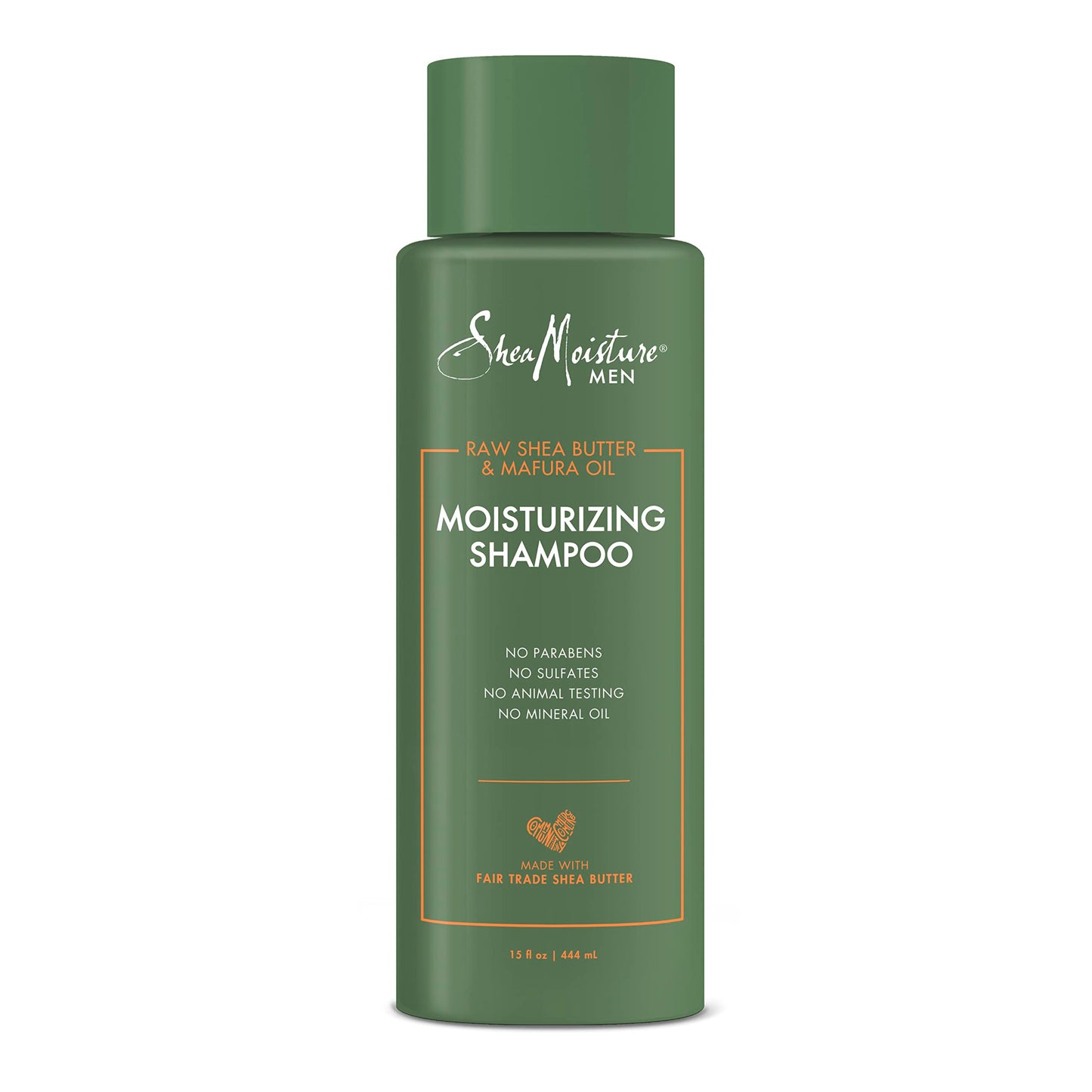 SheaMoisture Men's Shea Moisturizing Shampoo, 15 OZ
