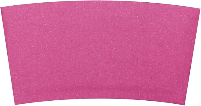Karat C5300 (Pink) Traditional Cup Sleeves for 10 oz. - 24 oz. Cups, Pink (Pack of 1000)