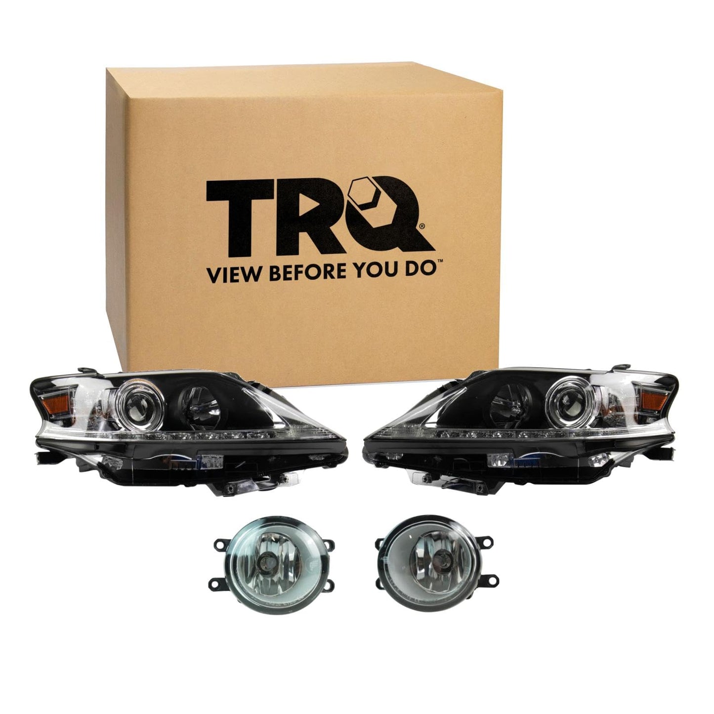 Trq Lighting Kit Lx2502156 Lx2503156 Sc2592100 Sc2593100 Compatible With 2013 Lexus Rx350