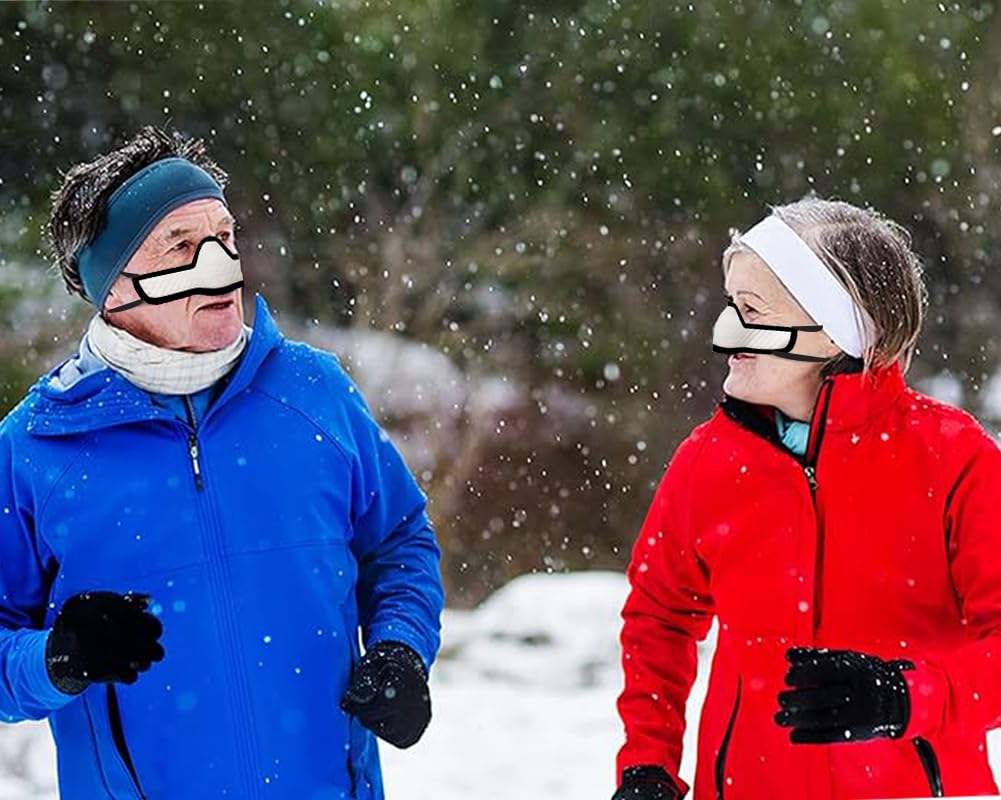 CMRCOYO Nasal Strips For Sleeping Nose Warmer for Women Men Outdoor Activities Cold Protection Dust Anti Pollen Air Conditioning (2)