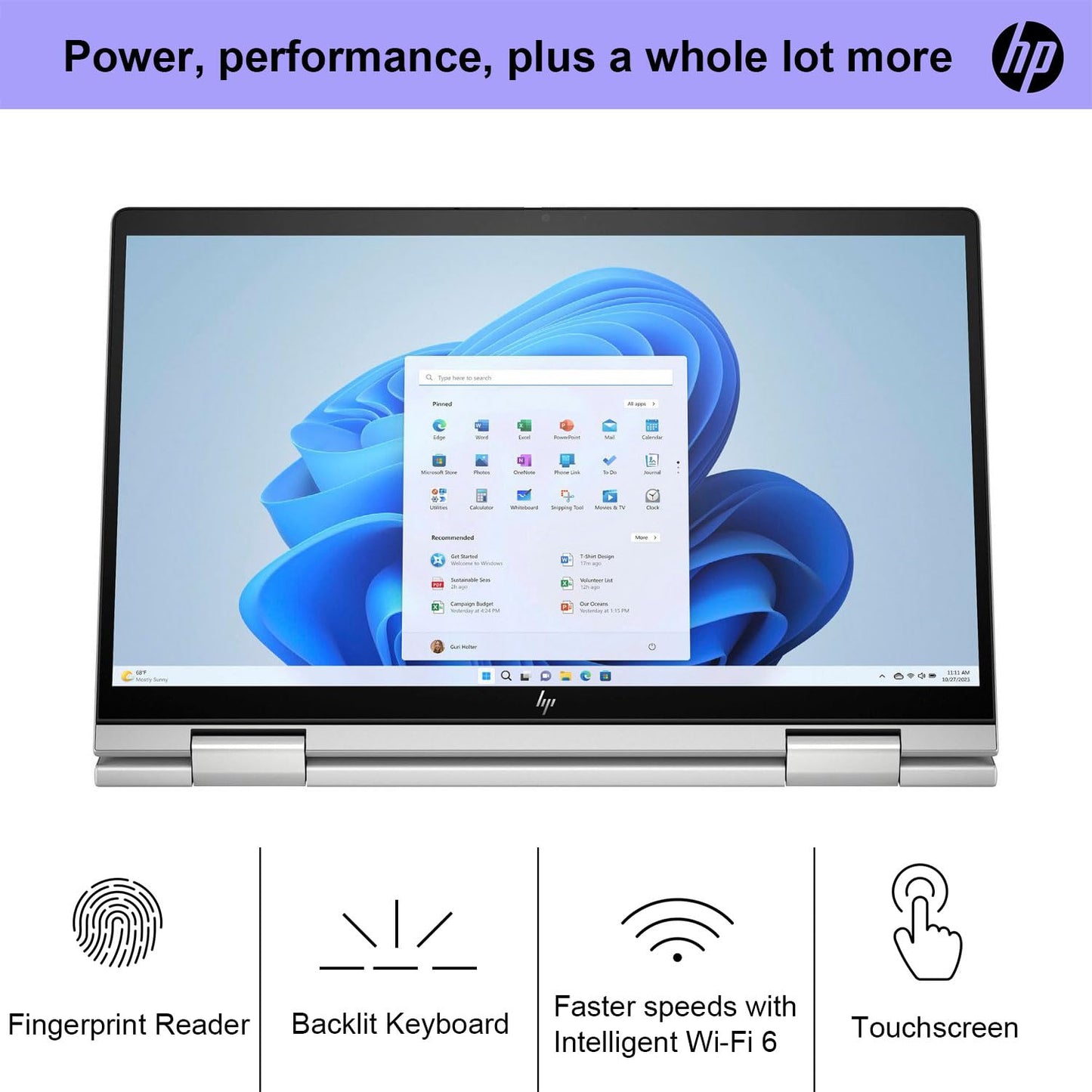Hp Envy X360 14 Touchscreen Intel Core 7 2-In-1 Convertible Laptop, 14 Fhd 1920 * 1080 Touchscreen, Core 7 150U (Beats Intel I7-