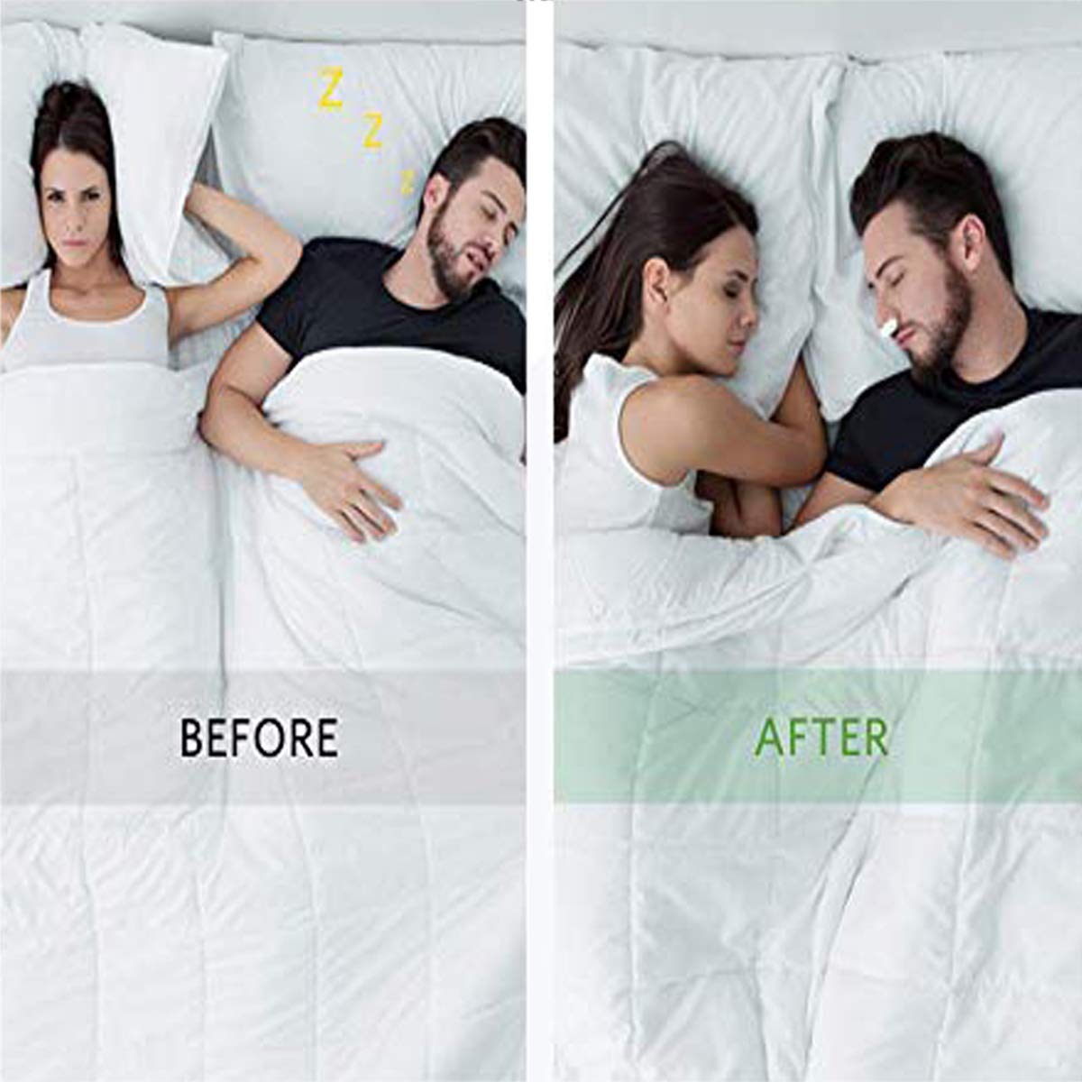 4 in 1 Anti snoring Devices,Drug-Free Snoring Relief Device – Gentle Moisturizing Mist Helps Reduce Dry Throat & Nighttime Snoring,Adjustable Wind Force Anti snoring Devices (Black)