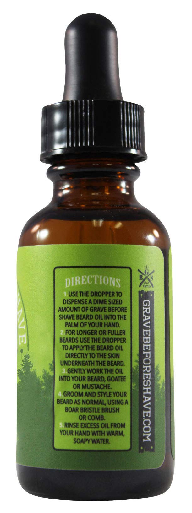 Grave Before Shave Beard Oil The Outdoorsman Blend