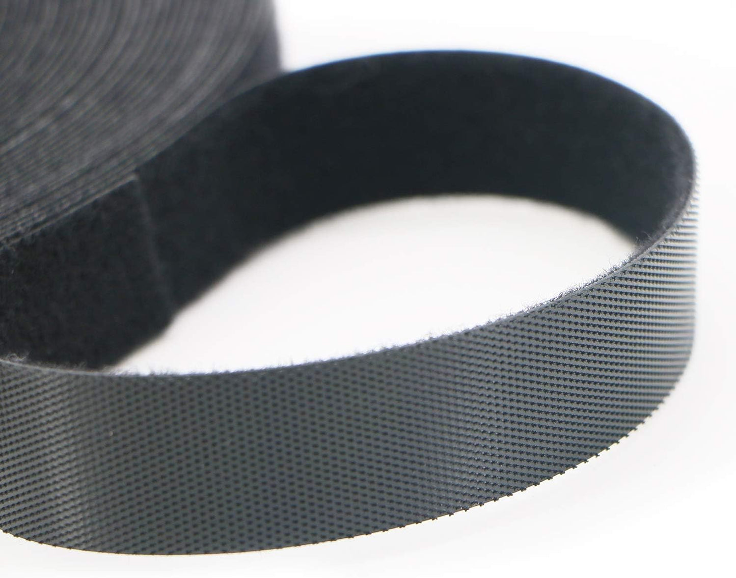 Pasow fastening tape Cable Tie Double Side Nylon Power Wire Management 3/4Inch 1 Roll Hook (10 Yards, Style 2)