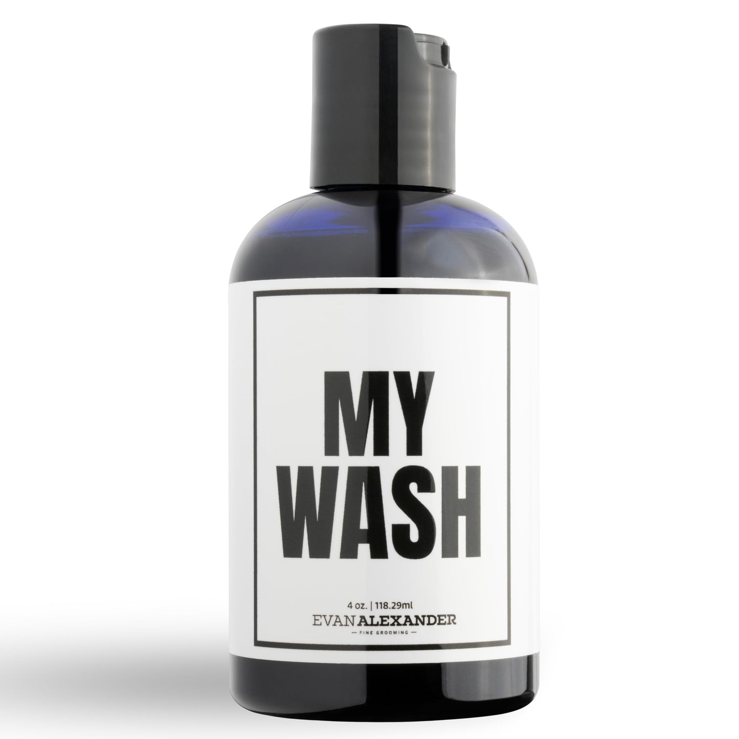 Evan Alexander Fine Grooming MY Wash Beard Shampoo | Removes Product Buildup, Cleanses, Moisturizes, and Hydrates | with Charcoa