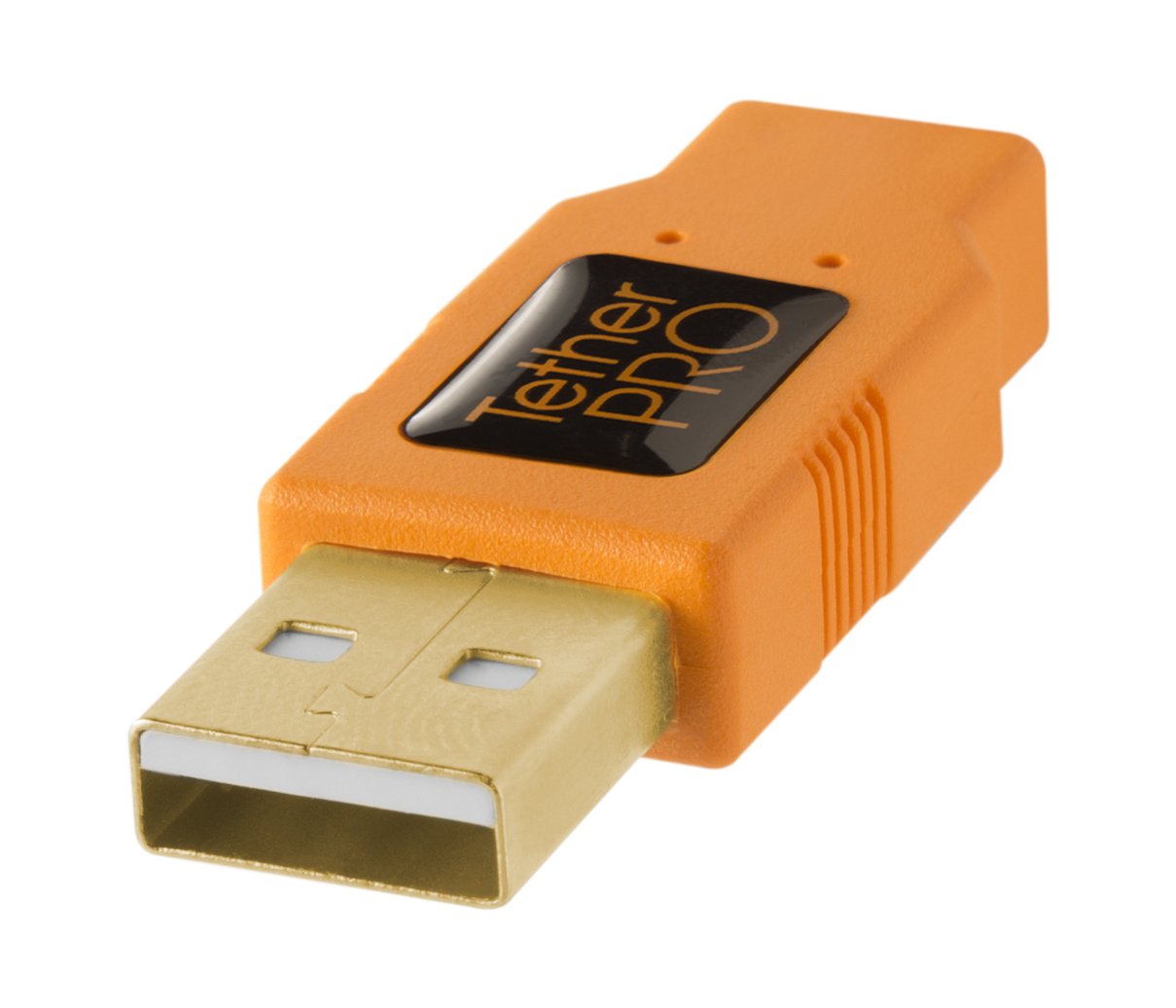 Tether Tools Tetherpro Usb 2.0 To Usb Micro-B 5-Pin Cable | For Fast Transfer Between Camera And Computer | High Visibility Oran