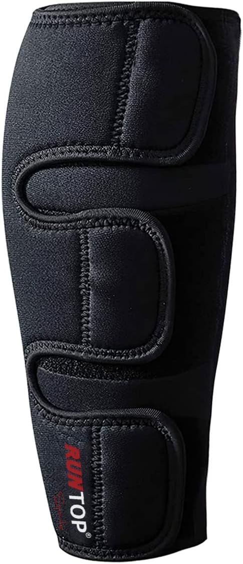 RUNTOP Shin Sleeves Guards for Rope Climbing Deadlifting Weightlifting Powerlifting Cross Fitness Training Box Jumping Leg...