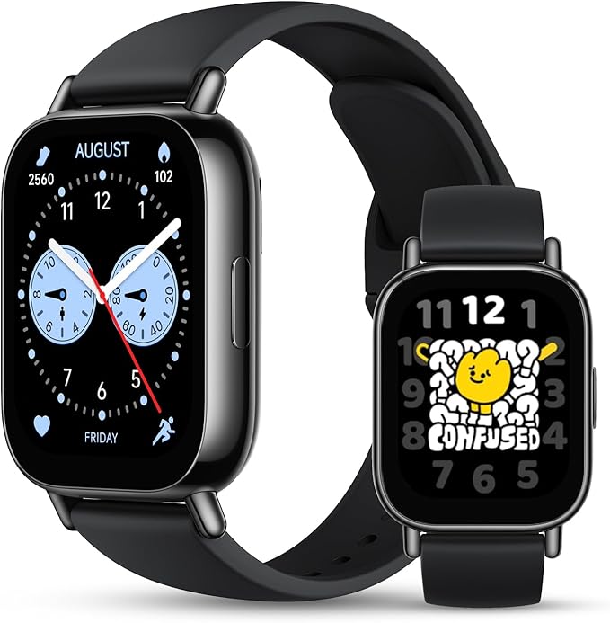 Xiaomi Redmi 5 Lite Smart Watch, Step Counter Watch for Women Men with 1.96" LCD Large Display, 140 Sports Modes, 5ATM Wat...
