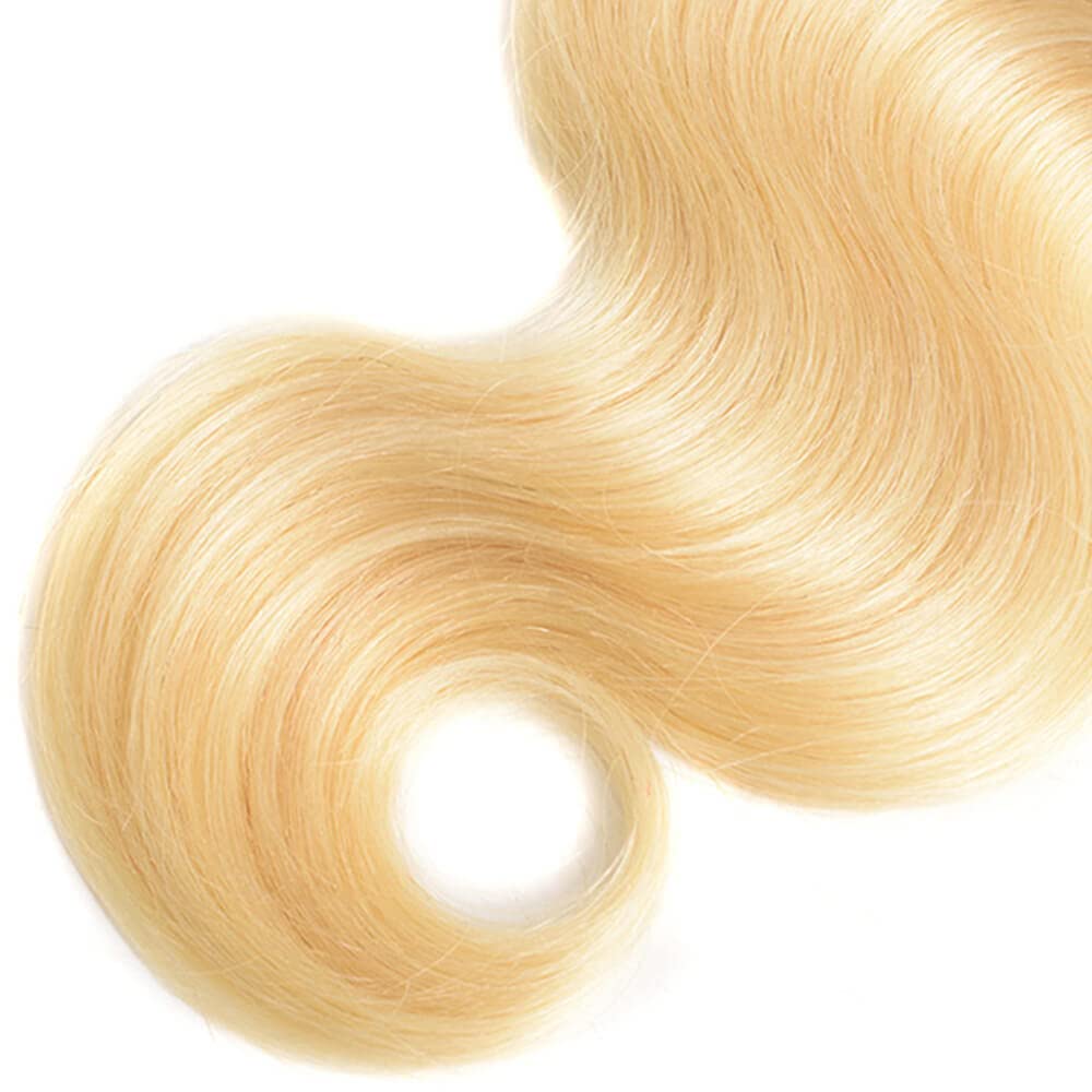 613 Frontal 13x4 Transparent HD Lace Front Closure Ear To Ear Body Wave 12A 100% Russian Platinum Blonde Virgin Remy Human Hair