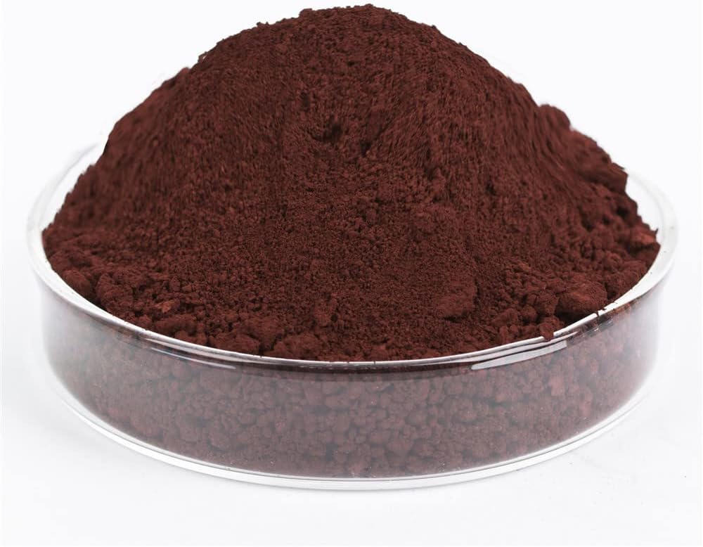 GOODTAKE Concrete Pigment, Brown Iron Oxide Pigment Powder, Concrete Cement Dye Color Pigment for Pastel Tile Paint Concrete Cement Mortar Grout (Brown, 8 oz)