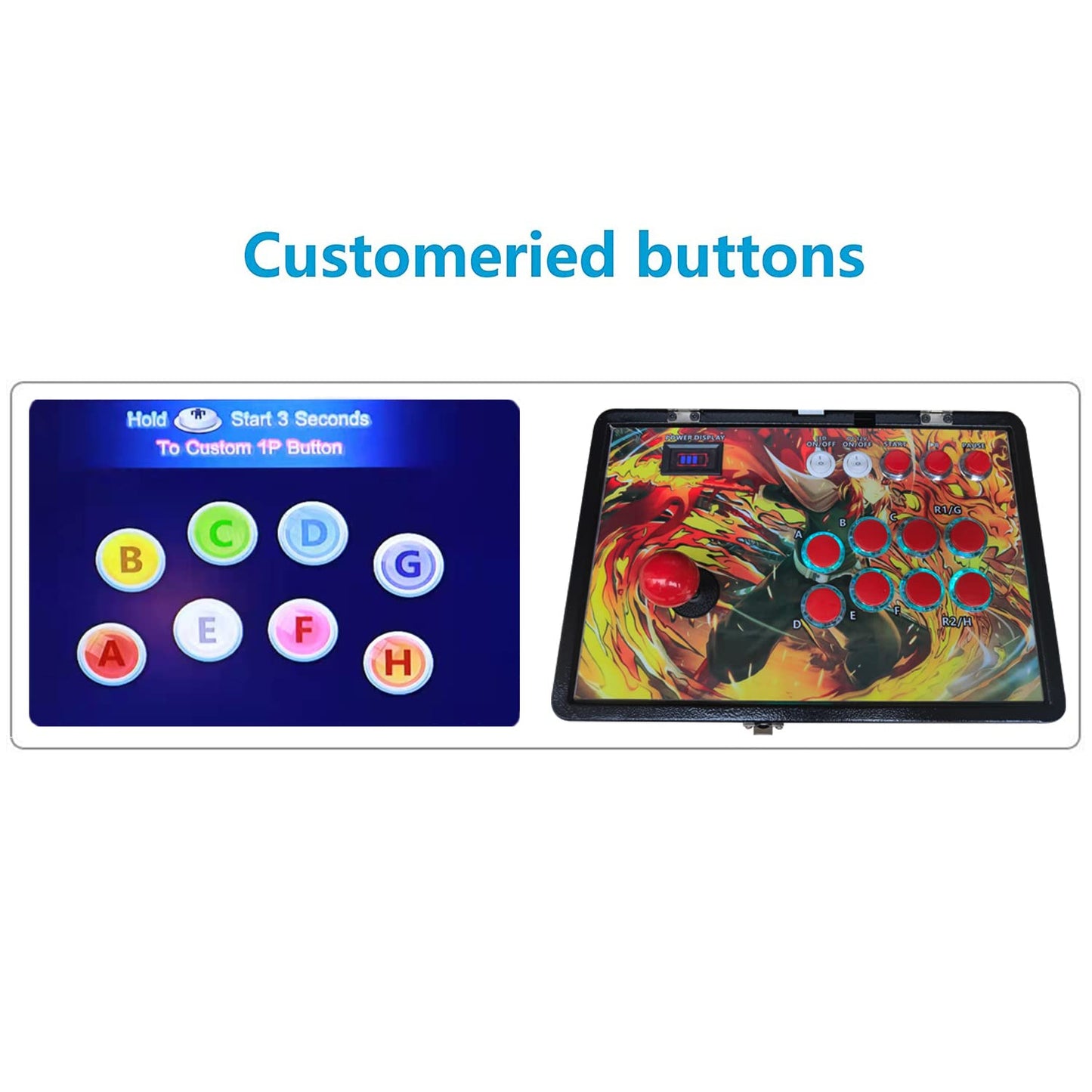 RegiisJoy 30000 in 1 Portable Arcade Game Console 14-inch HD Screen Single Player Pandoras Box 70S,Retro Video Game Machine Metal Box Search/Hide/Save/Load/Pause Games