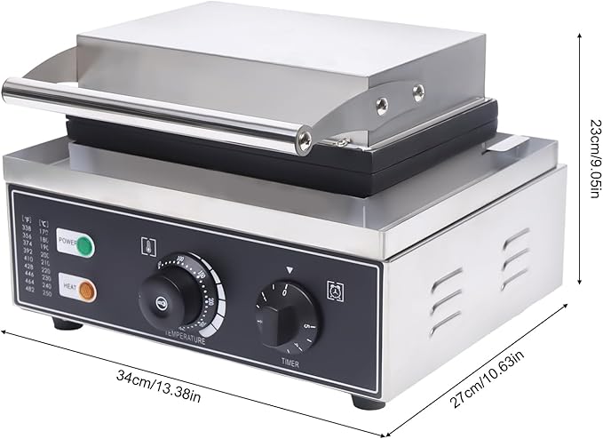 Commercial Nonstick Waffle Maker,110V 1550W Commercial Mini Donut Maker 12 Holes 5cm Double-side Heating Electric Donut Maker Machine for Home Bakery Dessert Shop Mall Coffee Shop