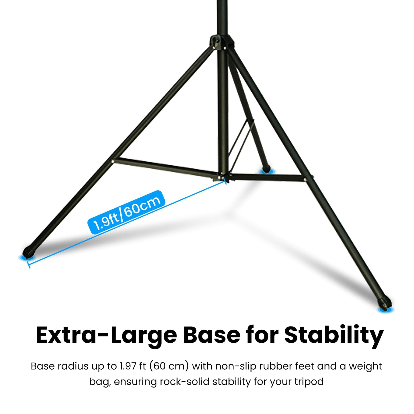 XbotGo Update T4 Tripod for Soccer/Basketball Games Recording: Up to 13 Feet, Extra Quick-Release Mount, Storage Bag, Non-Slip Feet, Wind Resistant, 1/4” Screw Compatible with Most DSLR Cameras