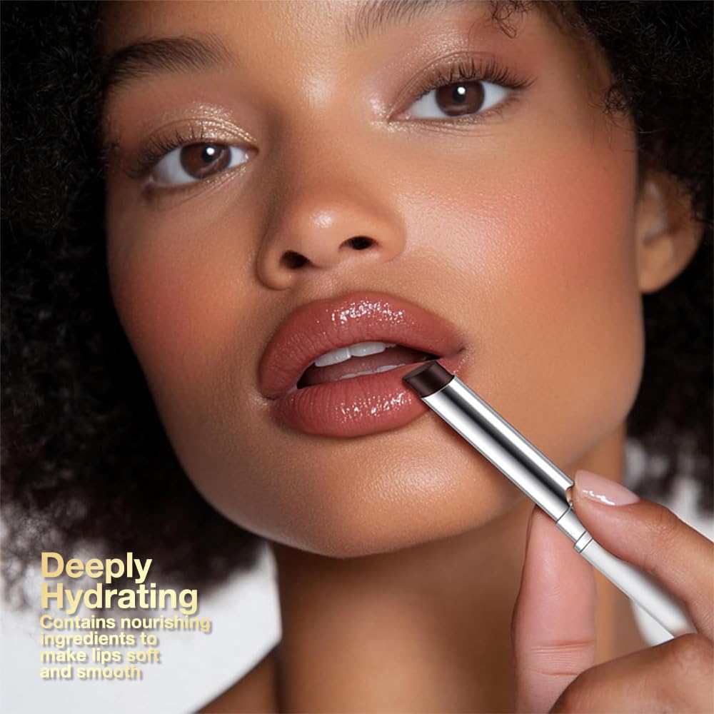 HHLTOH 2PCS Honey Tinted Lips Balm Lipstick - Sheer Hydrating Lip Balm for Women All Skin Tones - Moisturizing Nourishing Lip Ba
