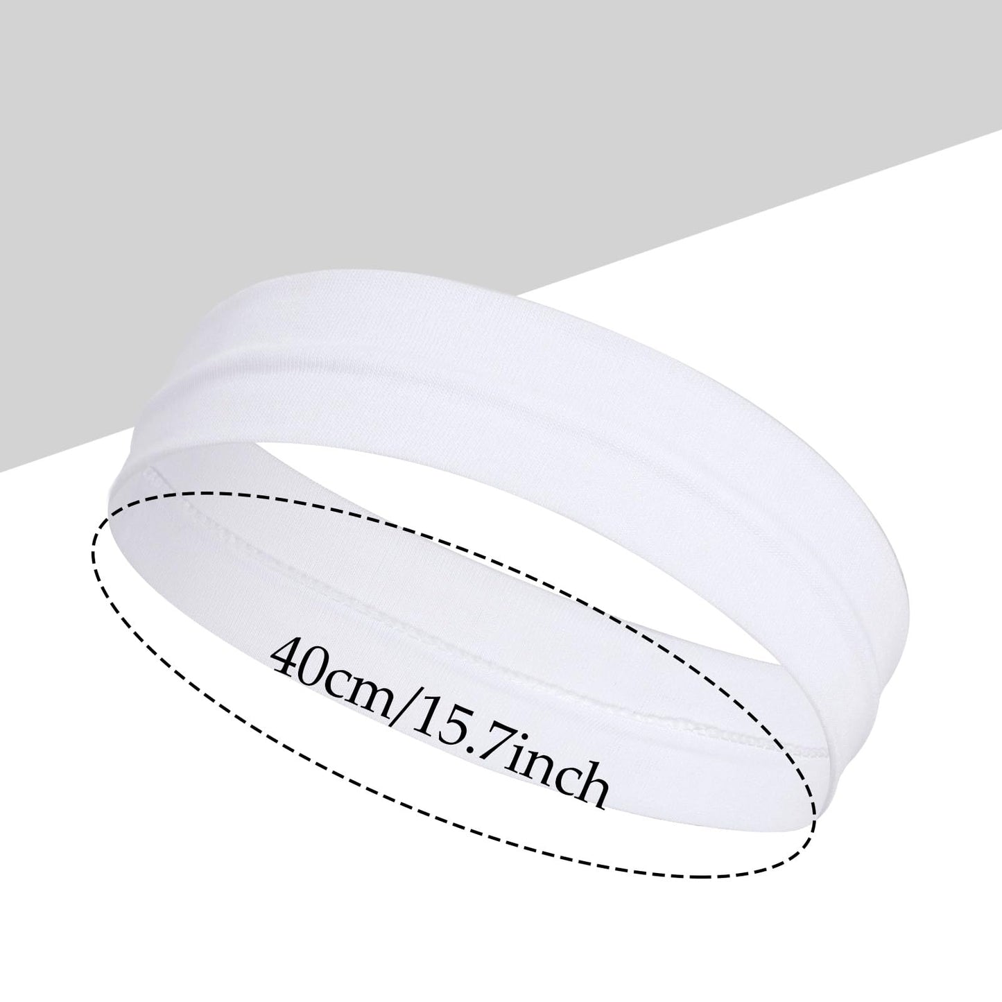 choyaxo 12Pcs Headbands Sport Headbands Soft Stretchy Hair Accessories for Women Girls