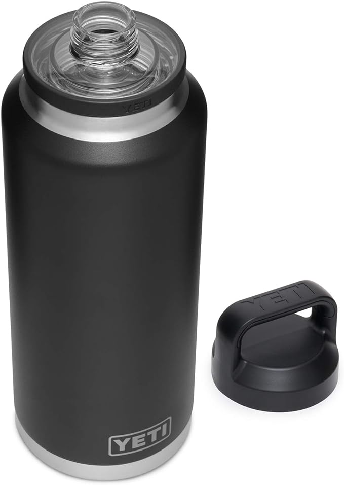 YETI Rambler 46 oz Bottle, Vacuum Insulated, Leakproof, Stainless Steel with Chug Cap