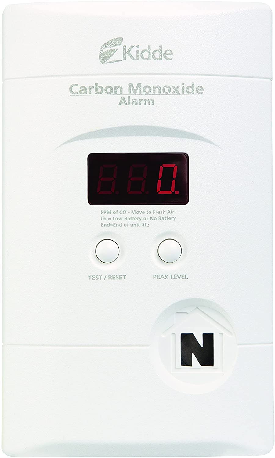 Kidde Plug-in Carbon Monoxide Detector with Battery Backup & 10-Year Battery Smoke Detector with LED Alerts