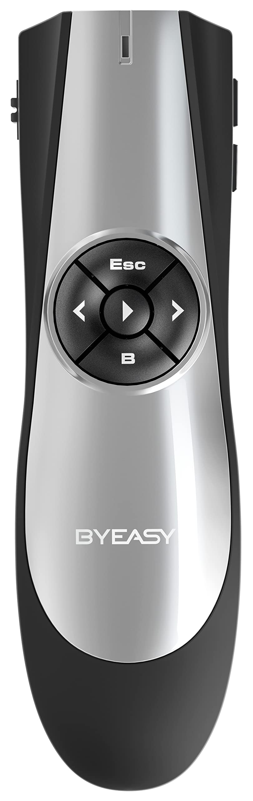 Byeasy Wireless Presenter,Rf 2.4Ghz Presentation Clicker Remote 100 Ft, Usb Powerpoint Ppt Clicker, Volume Control For Google Sl