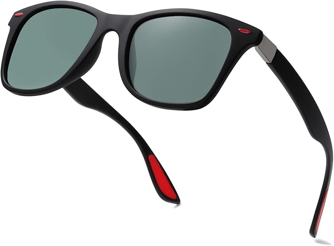 SOJOS Polarized Sports TR90 Sunglasses for Running Cycling Fishing Golf Driving SJ2101