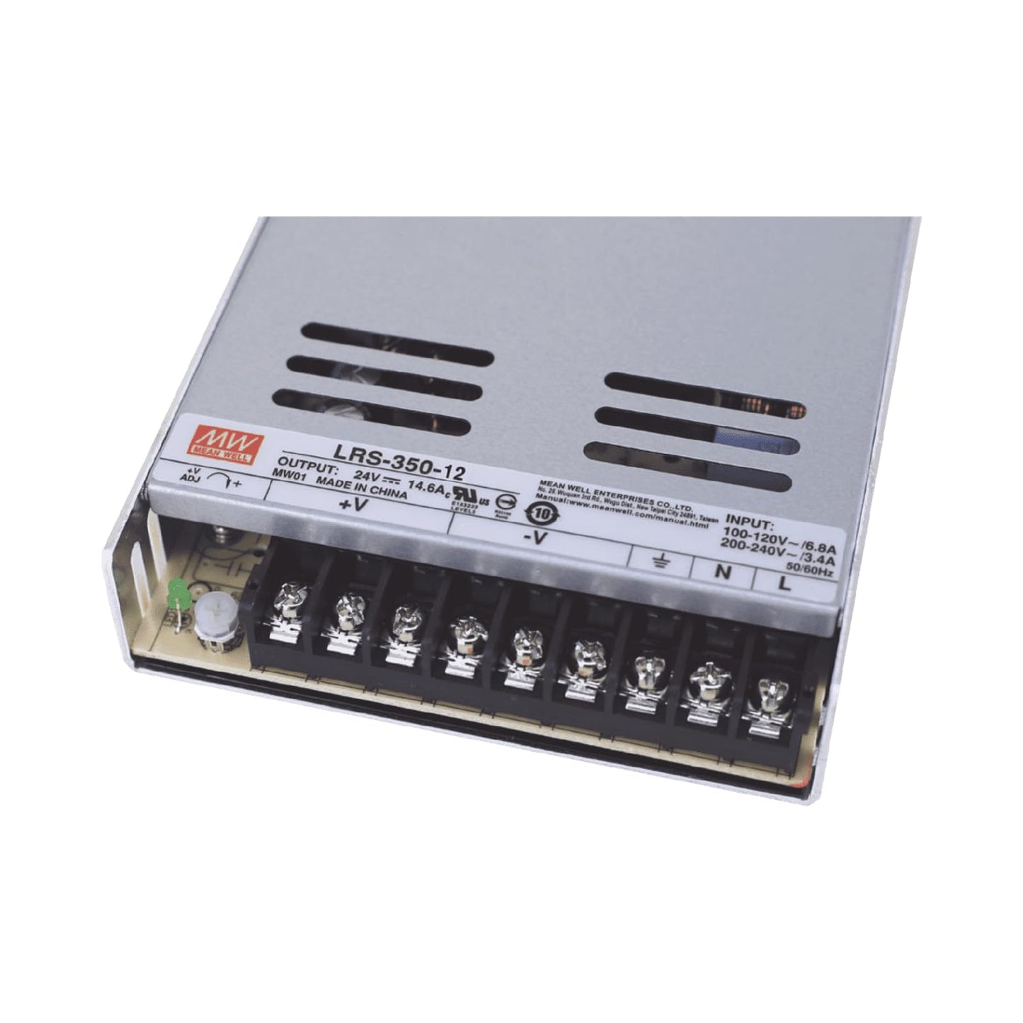 MEAN WELL LRS-350-12 Switching Power Supply 348W 12V 29Amp Single Output (LRS Series 350W 12V) for LED Project
